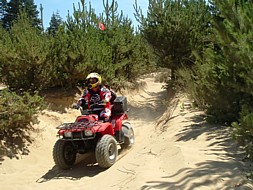 Quad on Oregon Dunes